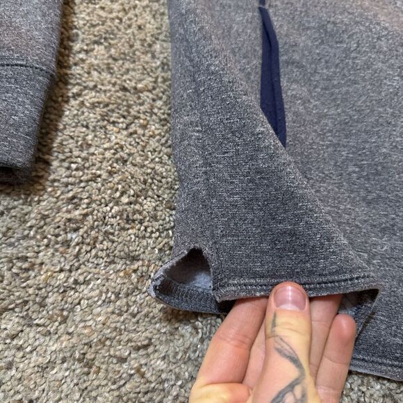 Dallas Cowboys Authentic 1/4 Zip‎ Fleece Pullover Mens M Embroidered Star NFL - Picture 5 of 12